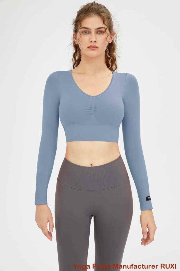 seamless gyms ສັ້ນແມ່ຍິງ RUXI