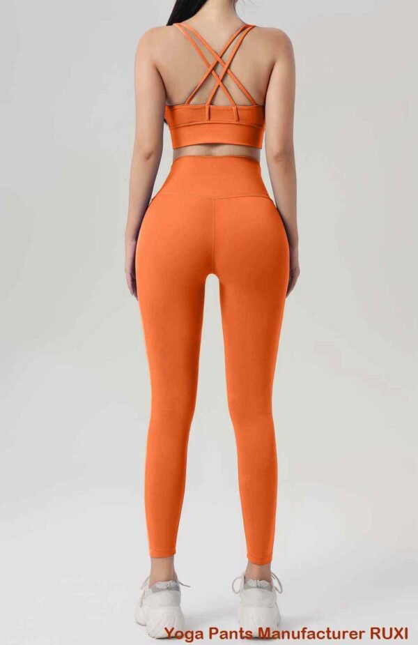 leggings ສີດໍາຂອງແມ່ຍິງ RUXI